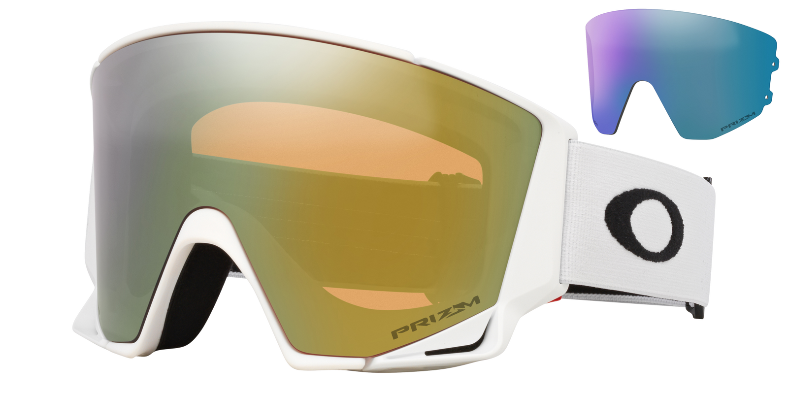 OAKLEY Flow Scape L AF goggles - Matte White w/ Sage Gold Iridium
