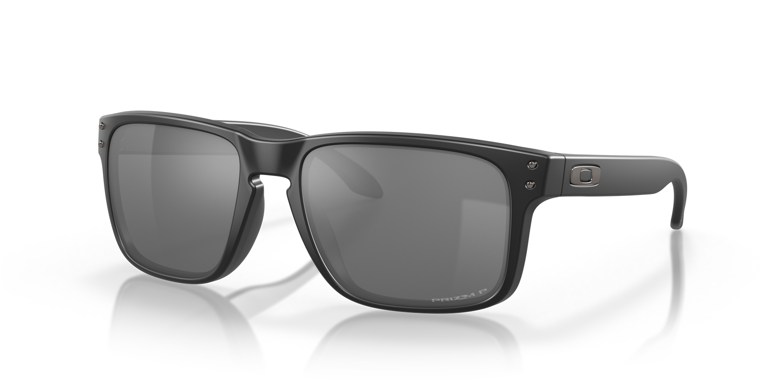 OAKLEY Holbrook Sunglasses - Matte Crystal Black w/ prizm Black Polarized