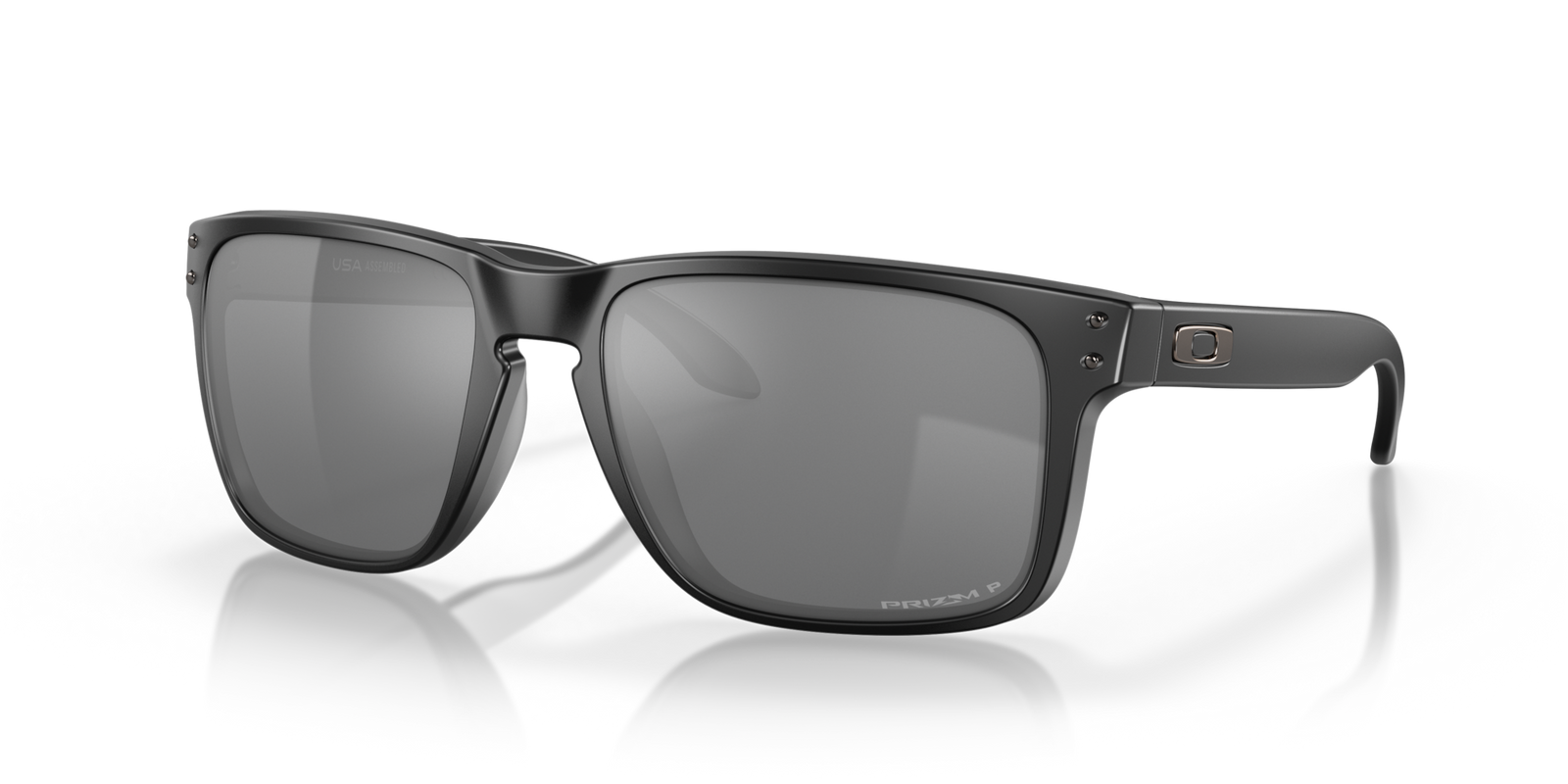 Oakley Holbrook XL Sunglasses - Matte Black w/ prizm Black Polarized