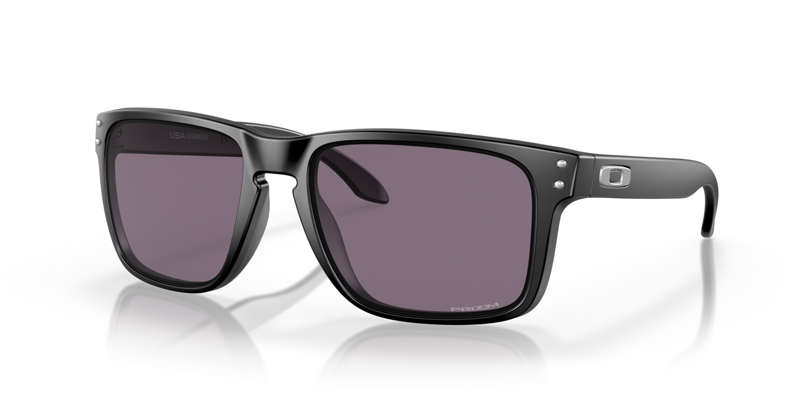 Oakley Holbrook XL Sunglasses - Matte Black w/Prizm Grey
