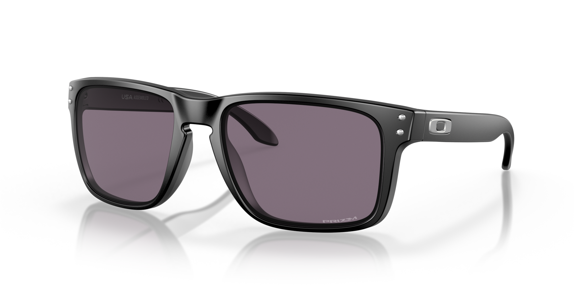 Oakley Holbrook XL Sunglasses Matte Black w/Prizm Grey STM