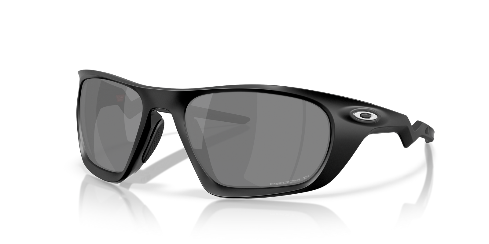 Oakley Lateralis Sunglasses - Matte Black w/ prizm Black Polarized