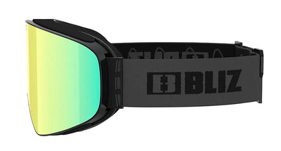 BLIZ Flow goggles - Matte Black w/ Brown & Gold