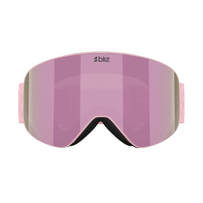 BLIZ Flow goggles - Matte Pink w/ Brown W Pink Multi