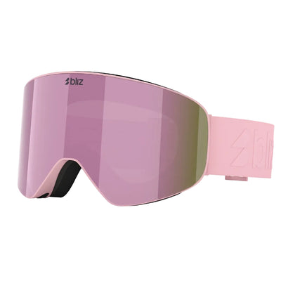 BLIZ Flow goggles - Matte Pink w/ Brown W Pink Multi