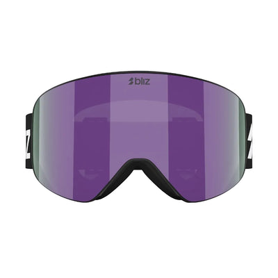 BLIZ Flow goggles - Black W/ Brown W Purple Multi