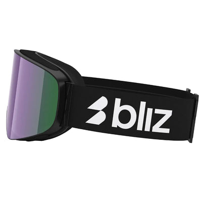 BLIZ Flow goggles - Black W/ Brown W Purple Multi
