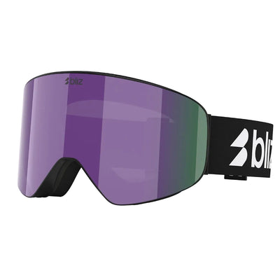 BLIZ Flow goggles - Black W/ Brown W Purple Multi