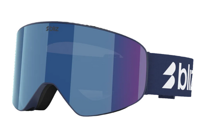 BLIZ Flow goggles - Matte Blue w/ Brown W Blue Multi