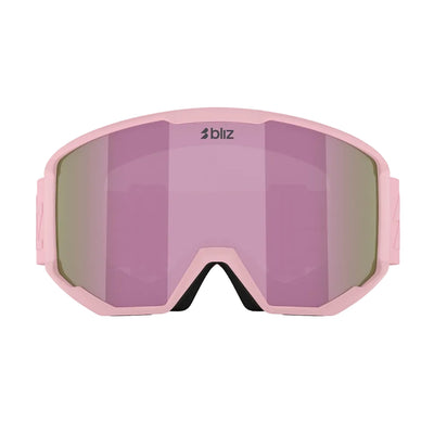 BLIZ Spark goggles - Matte Pink w/ Brown W Pink Multi
