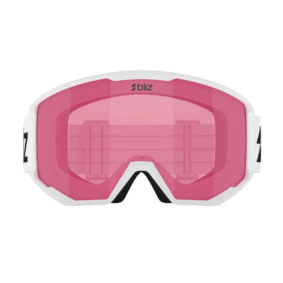 BLIZ Spark goggles - White w/ Pink