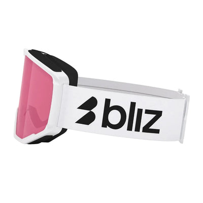 BLIZ Spark goggles - White w/ Pink