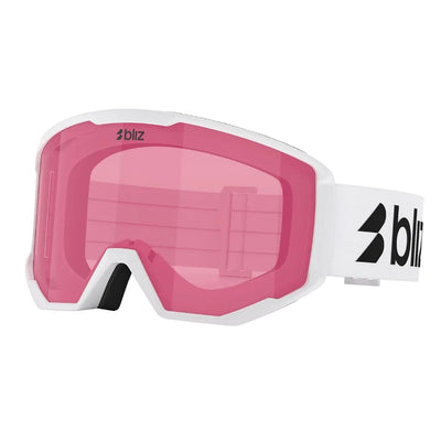 BLIZ Spark goggles - White w/ Pink