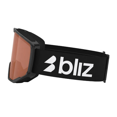 BLIZ Spark goggles - Matte Black w/ Orange