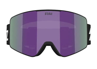 BLIZ G001 goggles - Matte Black w/ Brown w Purple Multi
