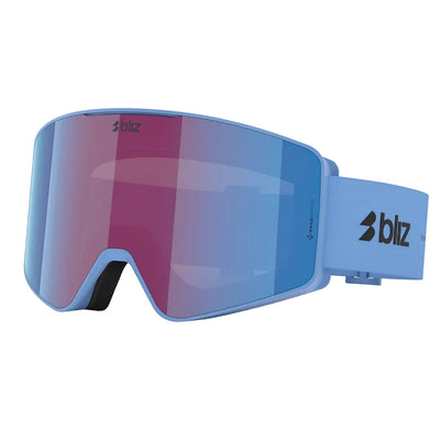 BLIZ G001 goggles - Matte Blue w/ N_O_N Violet & Blue