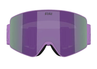 BLIZ G001S goggles - Matte Purple w/ Brown w Purple multi