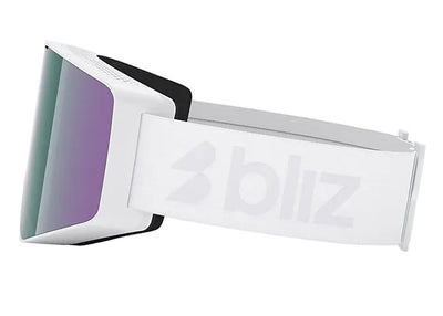 BLIZ G001S goggles - Matte White w/ Brown Green Mult