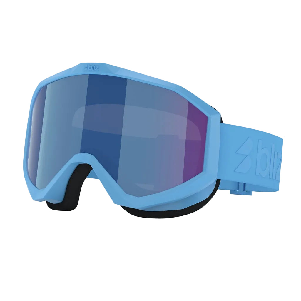 BLIZ Liner Jnr goggles - Matte Blue w/ Brown W Blue Multi