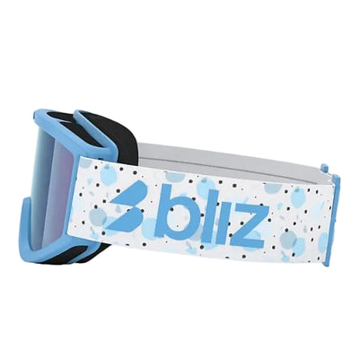 BLIZ Pixie Jnr goggles - Matte Blue w/ Brown W Blue Multi