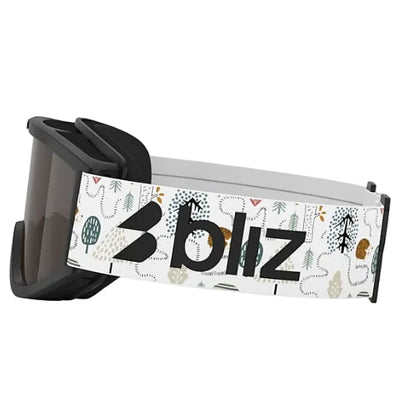 BLIZ Pixie Jnr goggles - Matte Black w/ Brown