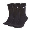 Nike SB Everyday Cushion Sock 3Pk - Black 010