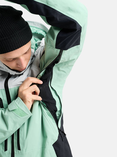 BURTON AK Swash Gore-Tex jacket - Mens - Gray Cloud/STSA