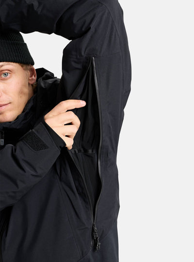 BURTON AK Gore-Tex LZ Down jacket - Black