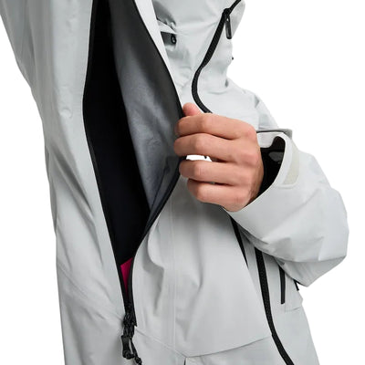 BURTON AK Gore Hover 3L jacket - Mens - Gray Cloud