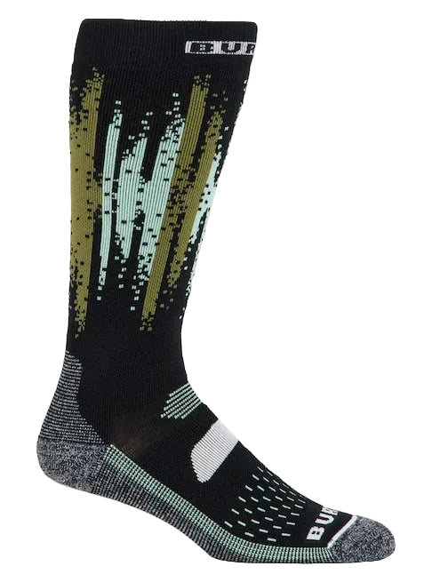 BURTON Performance Midweight socks - Womens - Soft Sage Stripe
