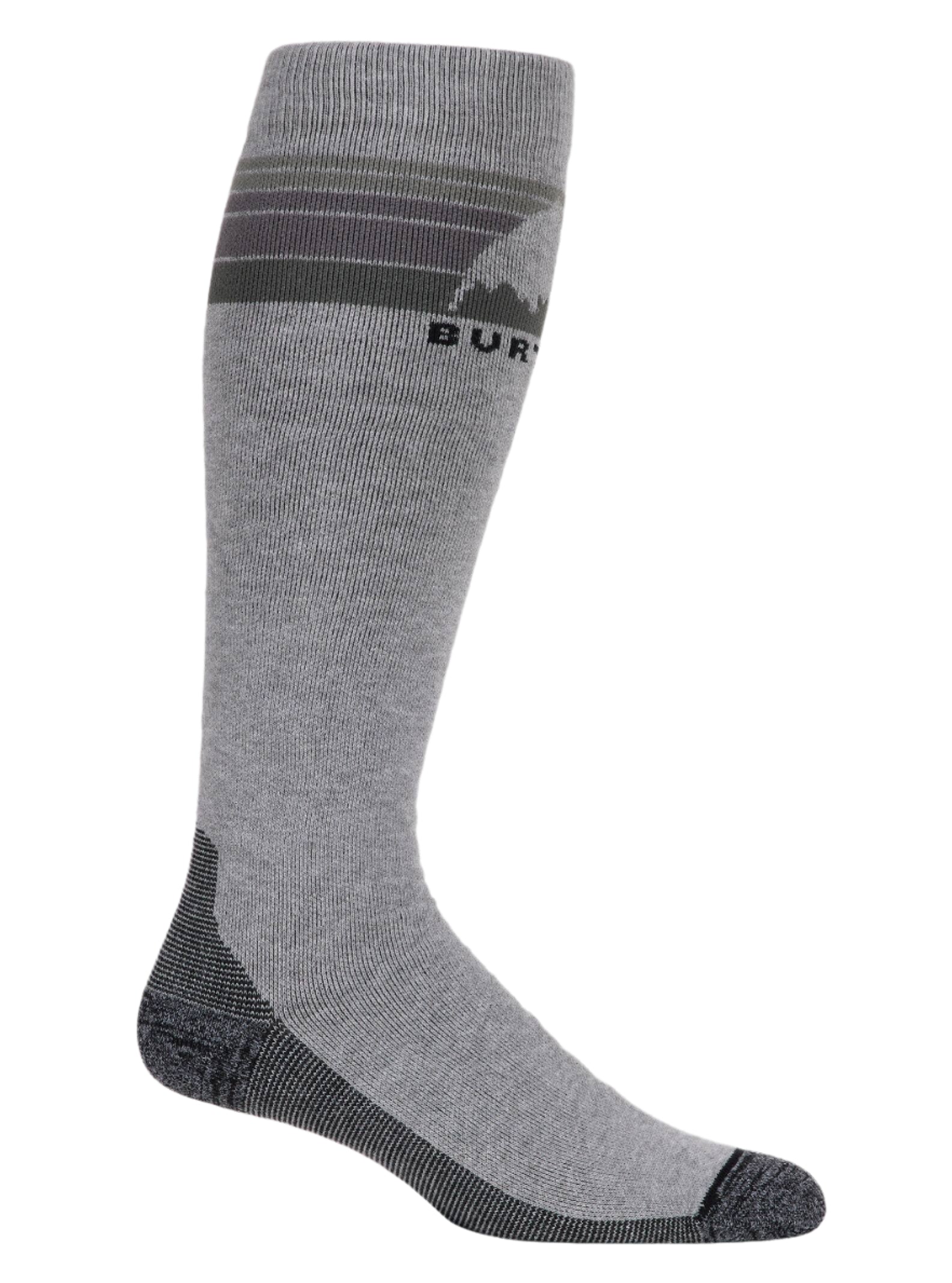 BURTON Emblem Midweight socks - Grey Heather - Mens