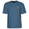 POWELL PERALTA Skull & Sword tee - Indigo Blue