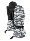 Burton Profile Mittens Zebra Camo - Womens