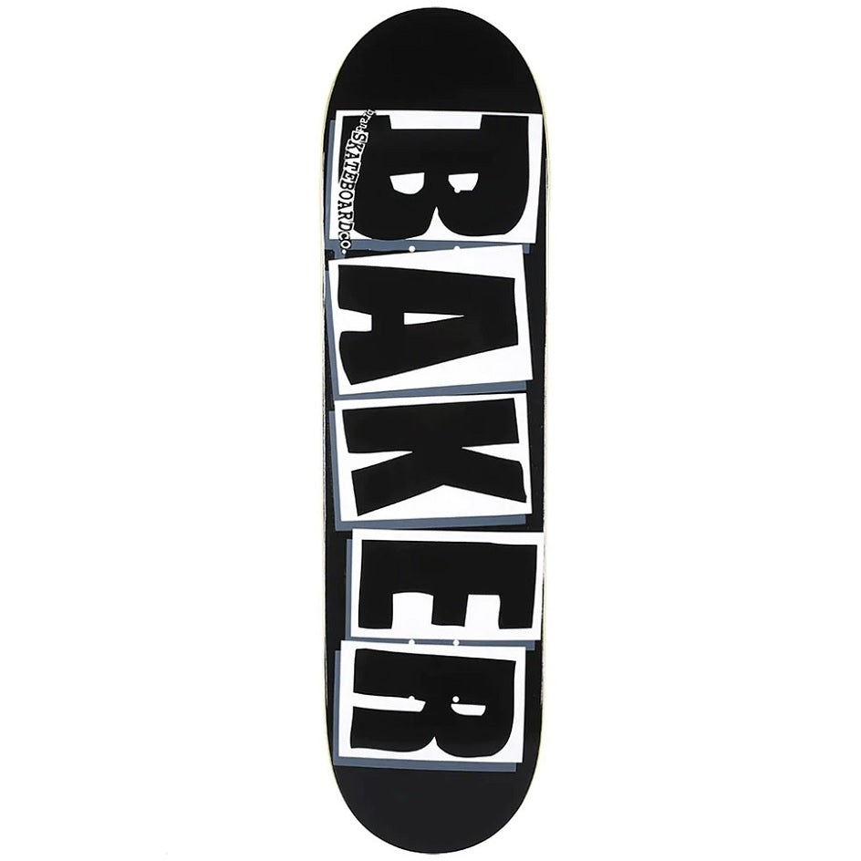 Baker OG Logo deck - BlackWhite - 8.0