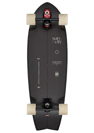 GLOBE Sun City 2 surf skate - Astro Red - 30in