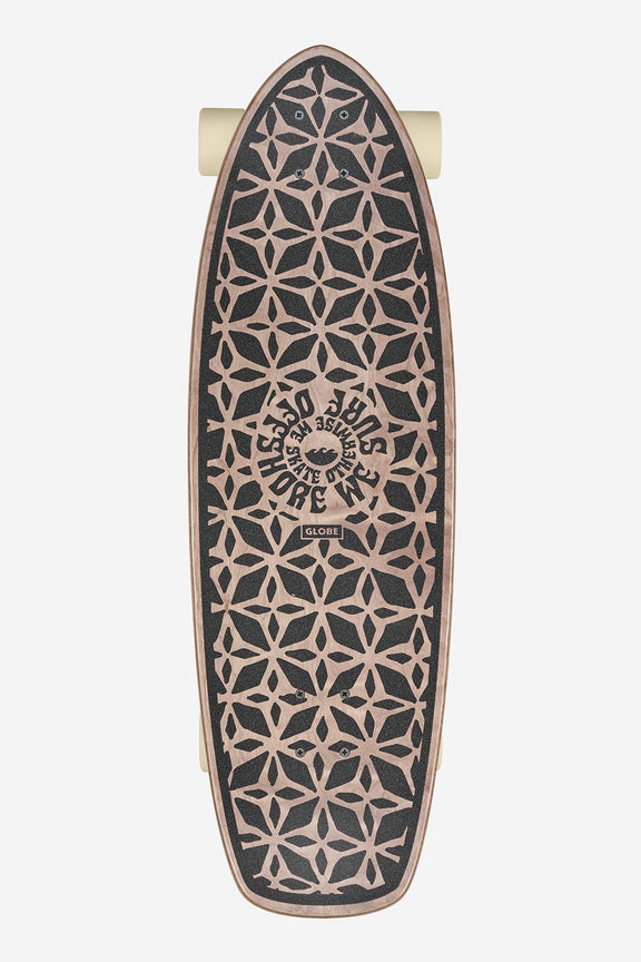 Globe Zuma Cruiser Skateboard - Coconut/Niu Voyager 31in