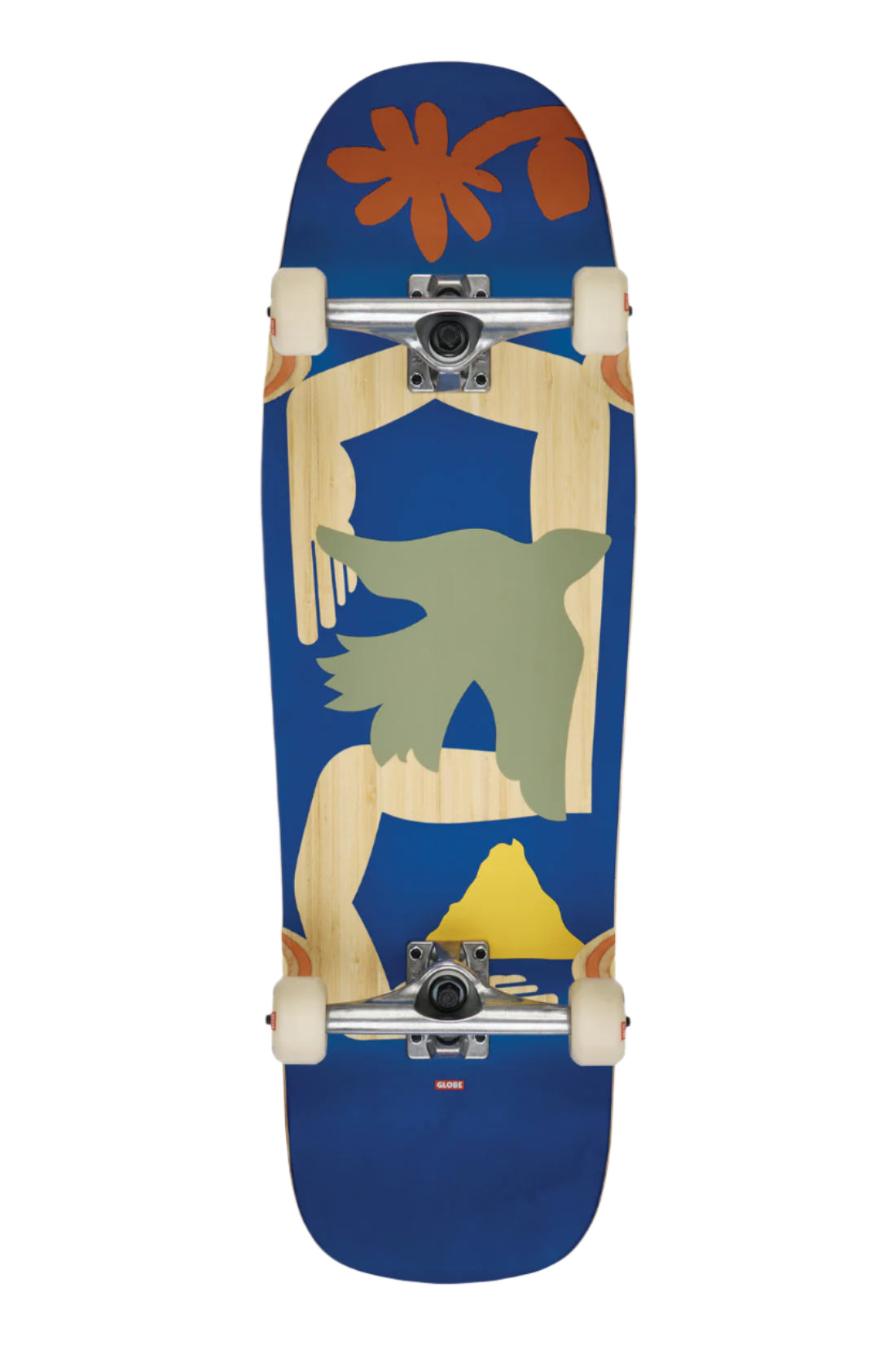 Globe Huntsman Skateboard - Bamboo/Play