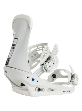 BURTON Freestyle Re:Flex snowboard bindings - Mens - Grey Cloud