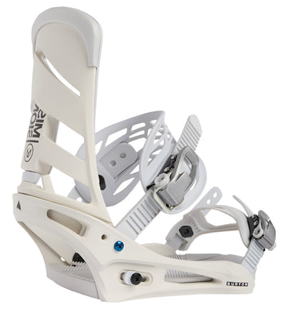 BURTON Mission snowboard bindings - Stout White