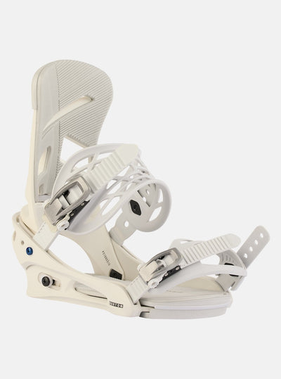 BURTON Mission snowboard bindings - Stout White