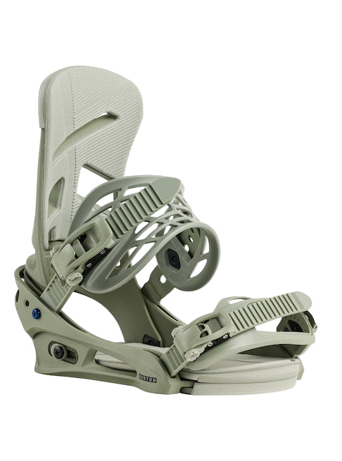 BURTON Mission Re:Flex snowboard bindings - Mens - Talc Green