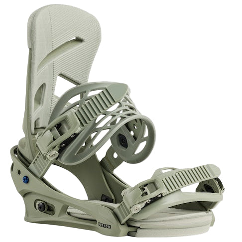 BURTON Mission Re:Flex snowboard bindings - Mens - Talc Green