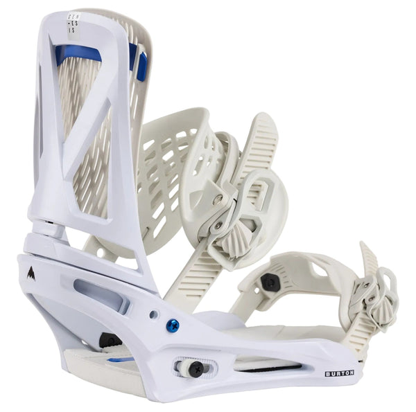 BURTON Genesis Re:Flex snowboard bindings - Mens - White - STM