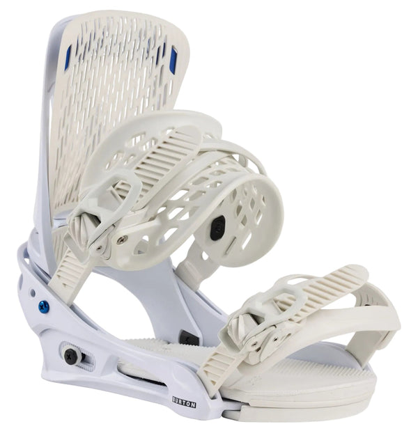 BURTON Genesis Re:Flex snowboard bindings - Mens - White - STM