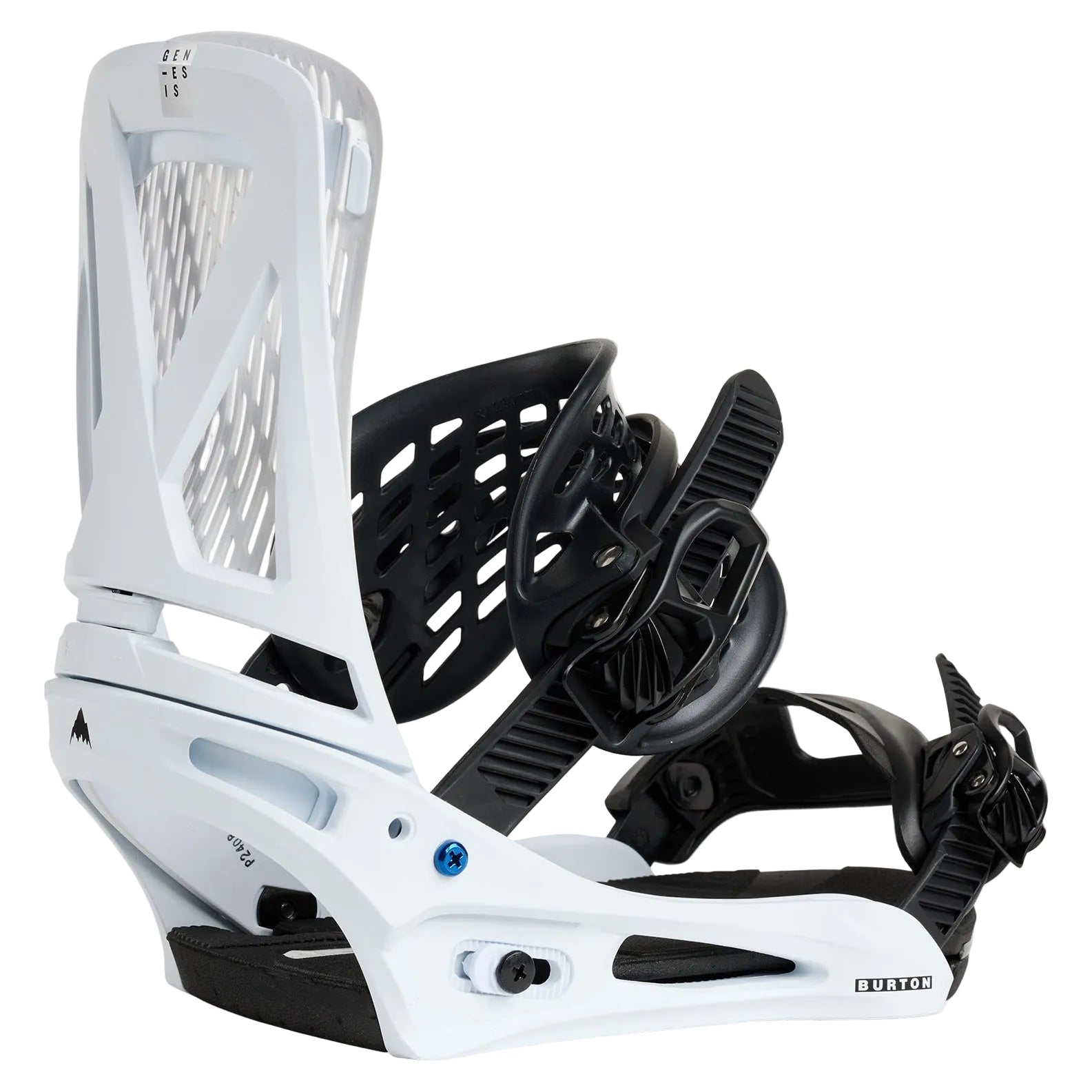 BURTON Genesis Re:Flex snowboard bindings - Mens - White - STM