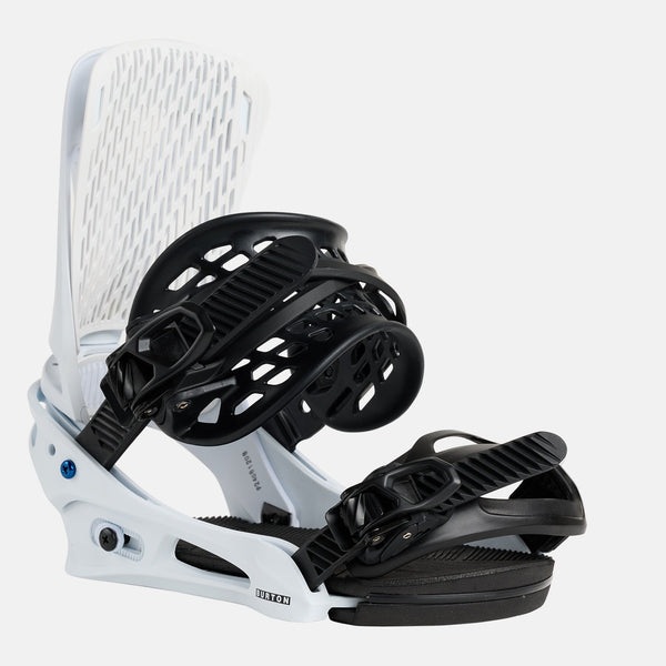BURTON Genesis Re:Flex snowboard bindings - Mens - White - STM