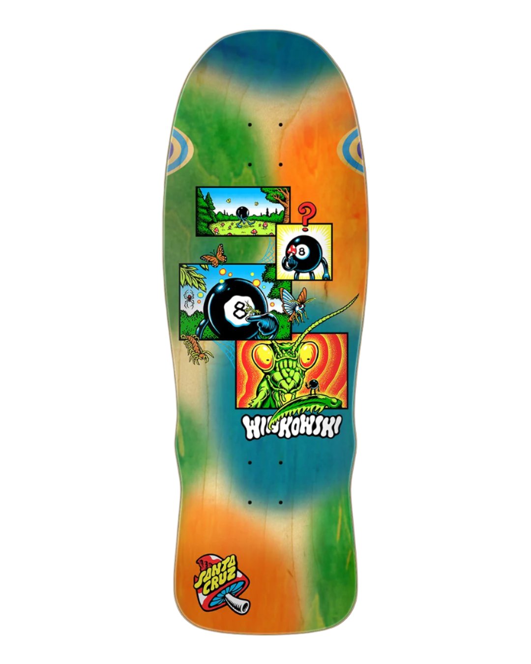 SANTA CRUZ 8Baller comic Winkowski deck - 10.35