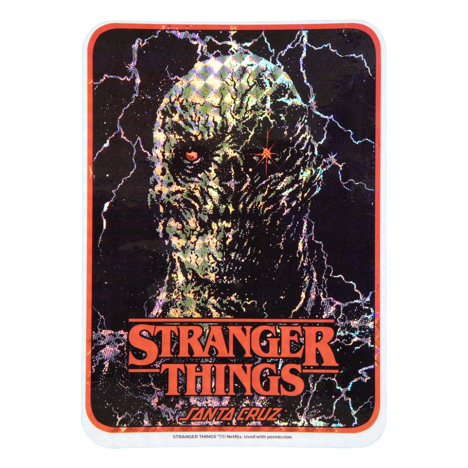 SANTA CRUZ x Stranger Things Vecna skateboard deck - 8.5