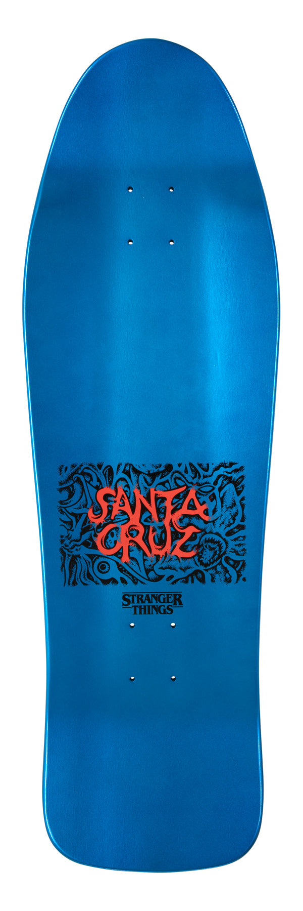 SANTA CRUZ x Stranger Things Hellfire Pit skateboard deck - 10.07