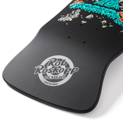 SANTA CRUZ Roskopp Four reissue deck - Black - 10.21